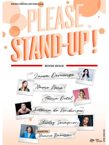 Please Stand Up au Théâtre d'Anzin Please Stand Up au Théâtre d'Anzin