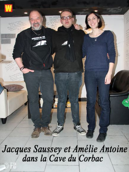 Rencontre croisée avec Jacques Saussey et Amélie Antoine