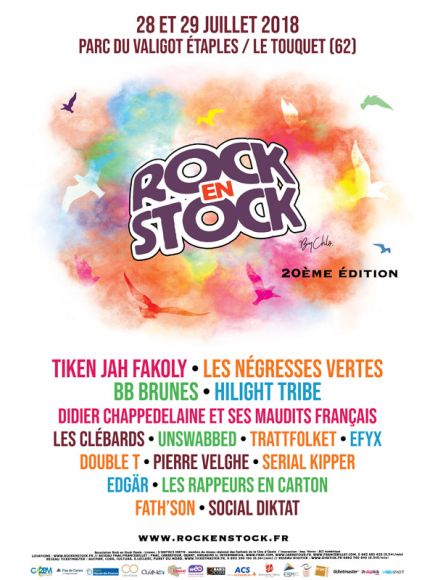 Rock en Stock - Programmation du 28 juillet 2018 Rock en Stock - Programmation du 28 juillet 2018