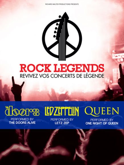 Rock Legends au Zénith de Lille Rock Legends au Zénith de Lille
