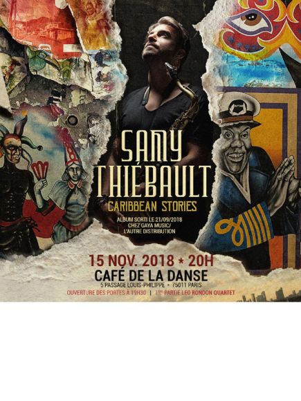 Samy Thiébault au Café de la Danse Samy Thiébault au Café de la Danse