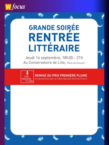 Soirée de Rentrée Littéraire 2017 Soirée de Rentrée Littéraire 2017