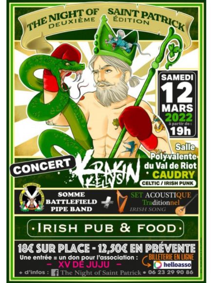 The Night of Saint Patrick ed02 à Caudry The Night of Saint Patrick ed02 à Caudry