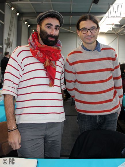 Thierry Moral et Bertrand Arnould au Furet de Lille Thierry Moral et Bertrand Arnould au Furet de Lille