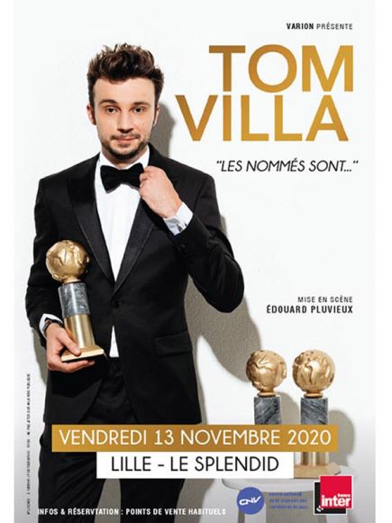 Tom Villa au Splendid de Lille - 140221 - Info date de report