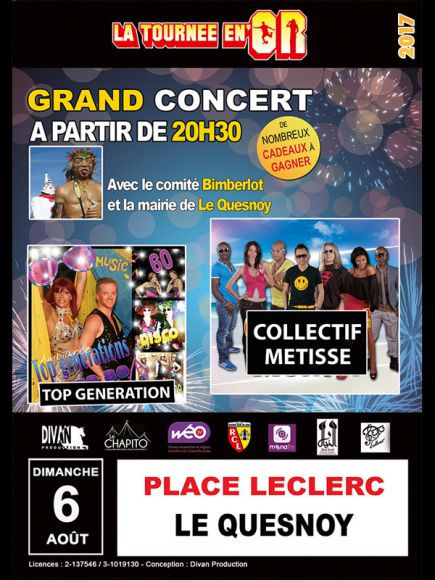 Top Génération et Collectif Métissé au Quesnoy Top Génération et Collectif Métissé au Quesnoy