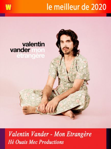 Valentin Vander Mon Etrangère Album de l'année 2020