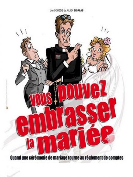 Vous pouvez embrasser la mariée à La Boite à Rire - 140120