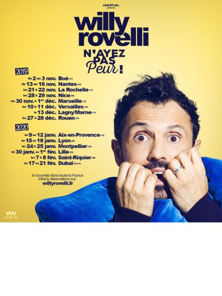 Willy Rovelli au Spotlight de Lille Willy Rovelli au Spotlight de Lille