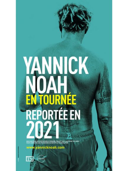 Yannick Noah au Théâtre Sébastopol - 270521 - Info date de report